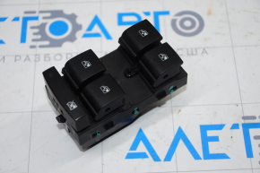 Front left window lift control Chevrolet Equinox 10-17 black