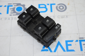 Front left window lift control Cadillac ATS 13-15 black, 4 auto