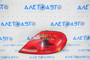 Right headlight VW Beetle 12-16 without polishing pad, spider web