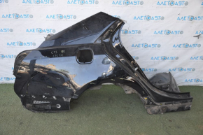 Quarter wing rear right Cadillac CTS 14-19 black, pokes, putty