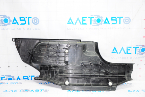 Rear left door sill plate for Toyota Highlander 14-19, black