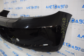 Bare rear bumper VW Beetle 12-16 black, broken mount, dented, scuffed