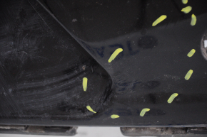 Bare rear bumper VW Beetle 12-16 black, broken mount, dented, scuffed