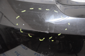 Bare rear bumper VW Beetle 12-16 black, broken mount, dented, scuffed
