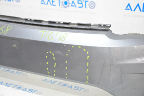 Front bumper bare VW Tiguan 18-21 graphite, pressed