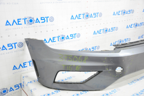 Front bumper bare VW Tiguan 18-21 graphite, pressed