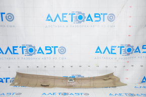 Door sill trim inner rear left Toyota Camry v50 12-14 usa beige, broken mount, scratches