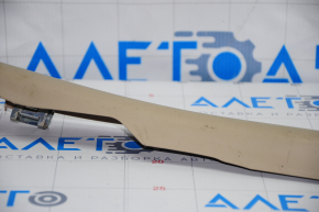 Door sill trim inner rear left Toyota Camry v50 12-14 usa beige, broken mount, scratches
