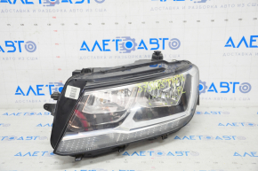 Headlight front left VW Tiguan 18-21 bare halogen, DRL LED, scratch