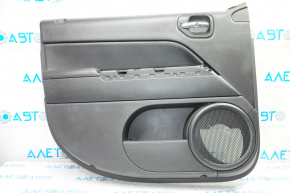 Door trim card front left Jeep Patriot 11-17 black with black insert leather, armrest rubber