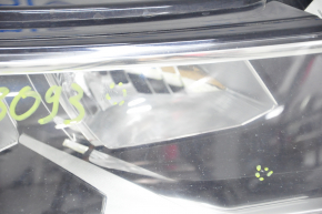Headlight front right VW Tiguan 18-21 bare halogen, DRL LED, sand