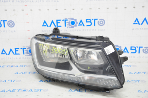 Headlight front right VW Tiguan 18-21 bare halogen, DRL LED, sand