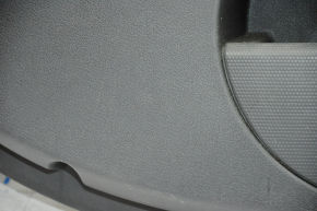 Door trim card front left Jeep Patriot 11-17 black with black insert leather, armrest rubber, scratches