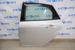 Door assembly rear left Ford Focus mk3 11-18 silver UX, pokes