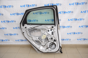 Door assembly rear left Ford Focus mk3 11-18 silver UX, pokes