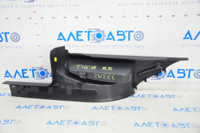 Door sill trim rear right VW Tiguan 18-24 black, type 2, scratches