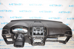 Torpedo front panel without AIRBAG Ford Edge 15-18 black start-stop