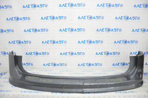 Rear bumper bare upper part VW Tiguan 18-24 graphite, dented, tear, broken fastener, crack