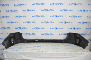 Rear bumper bare upper part VW Tiguan 18-24 graphite, dented, tear, broken fastener, crack