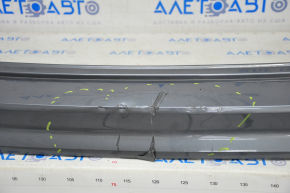 Rear bumper bare upper part VW Tiguan 18-24 graphite, dented, tear, broken fastener, crack