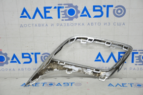 Right muffler frame VW Tiguan 18-21 chrome, scratches