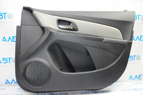 Door trim card front right Chevrolet Cruze 11-15 black with gray insert leather, armrest leather