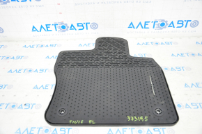 Floor mat front left VW Tiguan 18-24 rubber black