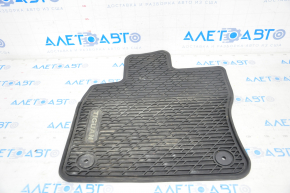 Floor mat front left VW Tiguan 18-24 rubber black
