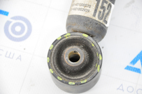 Shock absorber rear left VW Beetle 12-16 with support under the beam, cracked silent block
