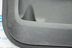 Door trim card front right GMC Terrain 12-17 black with black insert leather, armrest leather, red stitching, Pioneer, scratches