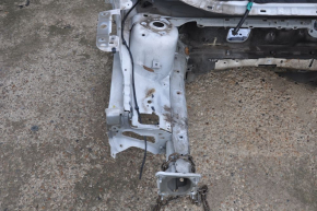 Front right quarter Ford Escape MK3 13-14 pre-restoration on the body white, bump
