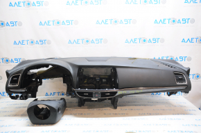 Torpedo front panel without AIRBAG Mazda 6 13-15 pre-restyling, shot, scratches, without instrument panel