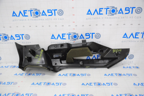 Rear pillar trim right Ford Focus mk3 11-18 5d black, scratches, broken mount