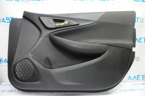 Door trim card front right Chevrolet Malibu 16-25 black with black insert cloth, scratches