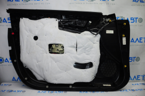 Door trim card front right Chevrolet Malibu 16-25 black with black insert cloth, scratches