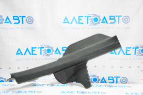 Door sill trim rear left Hyundai Sonata 11-15 black, type 2, broken fastener, scratches