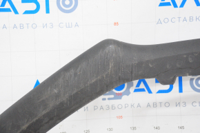 Front bumper lip Ford Focus mk3 15-18 rest, structure, fracture, broken fasteners, rubbed