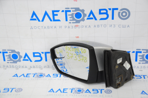 Side mirror left Ford Focus mk3 15-18 rest 5 pins, turn signal, silver