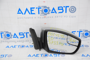 Side mirror right Ford Focus mk3 15-18 rest 7 pins, turn signal, silver