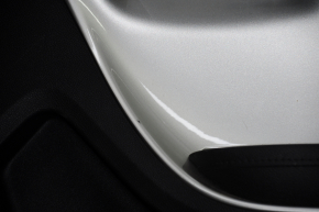 Door trim card front right Chevrolet Volt 11-15 black with silver insert, armrest leather, BOSE, scratches