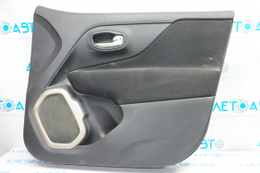 Door trim card front right Jeep Renegade 15-21 black with black insert cloth, dry cleanable