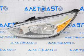 Headlight front left bare Ford Focus mk3 15-18 rest, halogen, light, for polishing