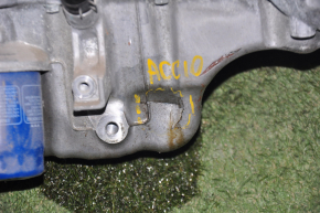 Honda Accord 18-22 1.5T L15BE 3k engine, 7/10, oil pan and valve cover are punctured, fastener is broken