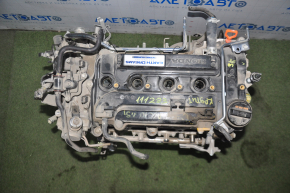 Honda Accord 18-22 1.5T L15BE 3k engine, 7/10, oil pan and valve cover are punctured, fastener is broken