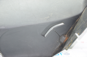 Door sill trim inner rear left Audi Q5 8R 09-17 black, worn