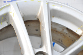 Wheel disk R16 Ford Focus mk3 11-18 type 2 light curb, varnish peeled