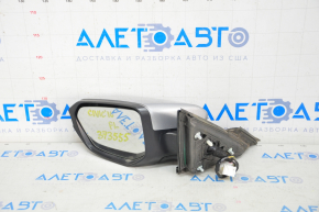 Side mirror left Honda Civic X FC 16-16 5 pins, heated, silver