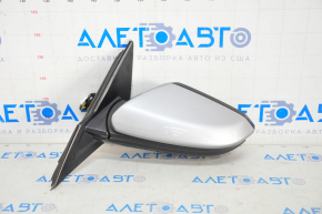 Side mirror left Honda Civic X FC 16-16 5 pins, heated, silver