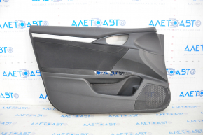 Honda Civic X FC 16-21 4D black door trim panel with black insert