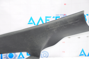 Door sill trim inner rear left Audi A4 B8 08-16 sedan, black, scratches